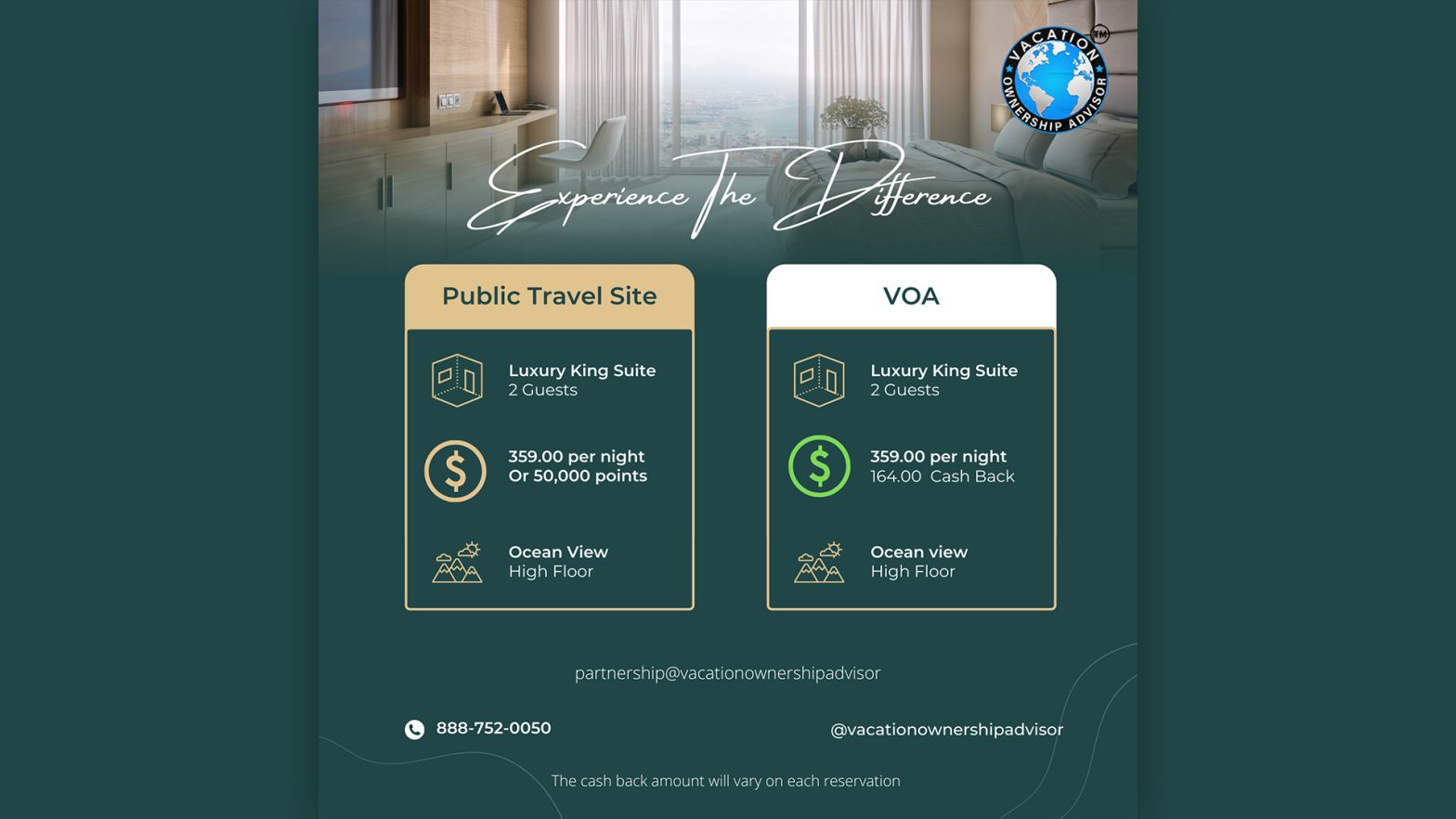 Experience The Difference Of VOA | Vacation Ownership Advisor
