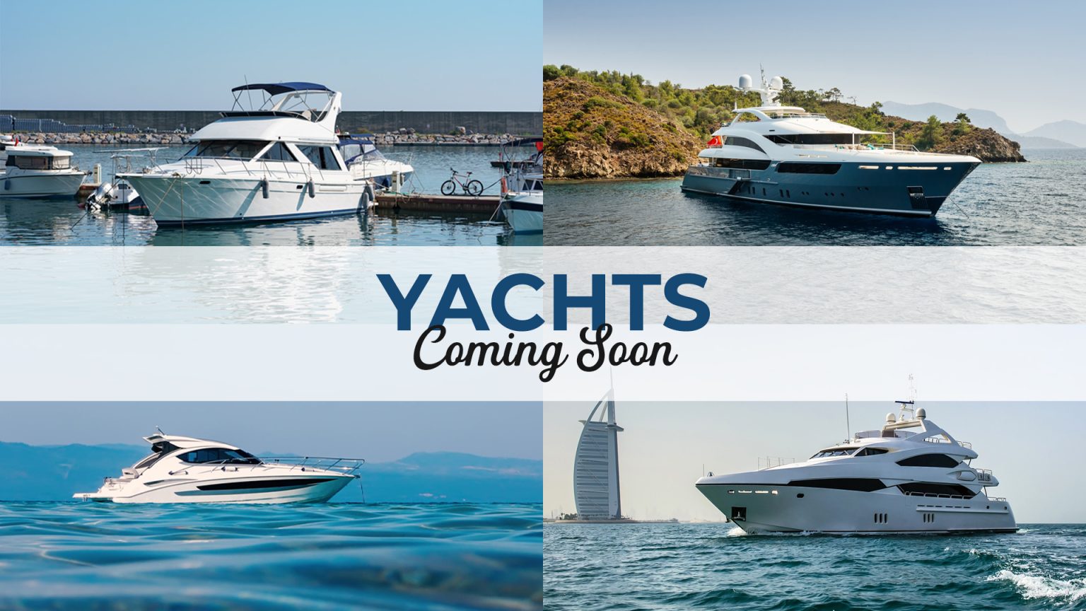 Yachts | Coming Soon | header