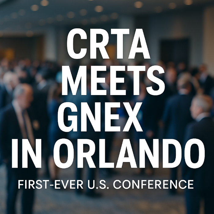 Business professionals network at the CRTA-GNEX Conference in Orlando, the first time CRTA has hosted its annual event outside Canada.